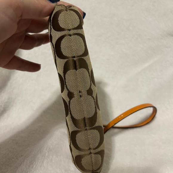 Coach Turn Lock Wristlet - Picture 3 of 5